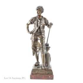 Eutrope Bouret (1833-1906), Bronze Blacksmith