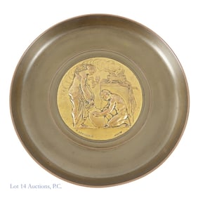 Ferdinand Levillain (FR, 1837-1905) Bronze Tazza