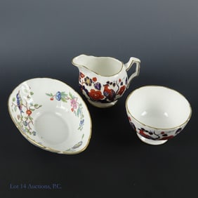 Aynsley Bird of Paradise / Pembroke Dishes (2 + 1)