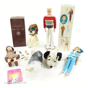 Ken, Midge, Snoopy and Brownie Dolls (5)