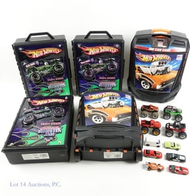 Die Cast Cars, Monster Trucks & Cases (+190)