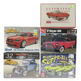 Sealed Car Model Kits (5)