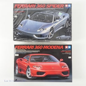 Tamiya Ferrari 360 Car Model Kits (2)