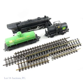 G-Scale Model Locomotives (3) (A.T.&S.F., LGB)