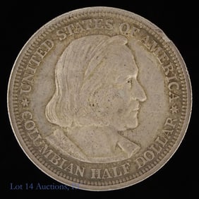 1892 USA Silver Columbian Expo 50c