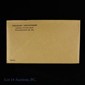 1960 USA Silver 5-Coin Proof Set in SEALED OGP