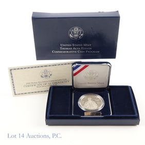 2004-P USA Silver Proof Thomas A. Edison $1