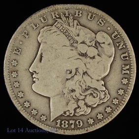 1879-CC Silver Morgan Dollar - Key Date