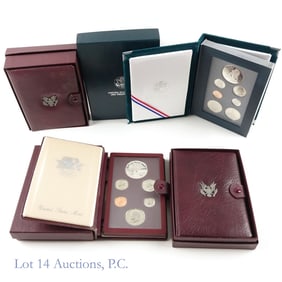 1984-S & 1995-S USA Silver Prestige Proof Sets -4