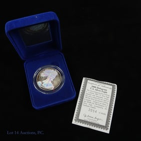 2000 (W) American Silver Eagle Dollar