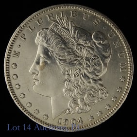 1904 (P) USA Silver Morgan Dollar (*MS-63)