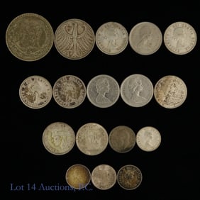 1911 - 1969 Silver World Coins (17)
