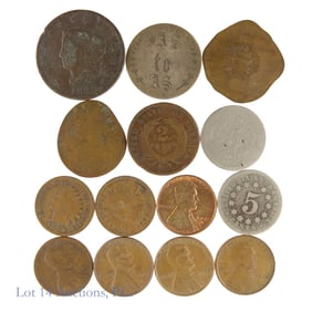 Various USA Coins & Token (15)