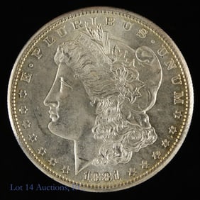 1881-S USA Silver Morgan Dollar (*CH BU)
