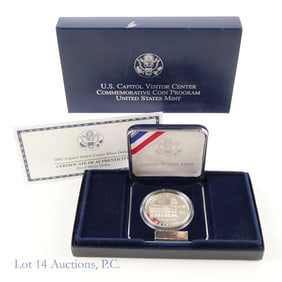 2001-P USA Silver Proof US Capital VC $1