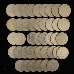 USA Clad Eisenhower Dollars Rolls (42 Coins)