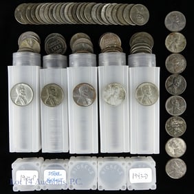 USA Lincoln Steel Wheat Cents (Approx. 280)