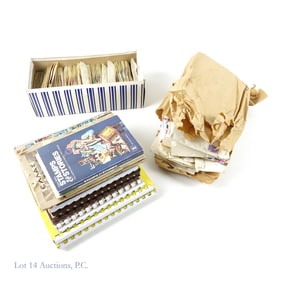 Various USA & World Postage Stamps & Guides
