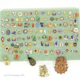 Law Enforcement, DEA Lapel Pins (104) and More