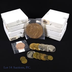 Various USA Tokens & Medals (22)