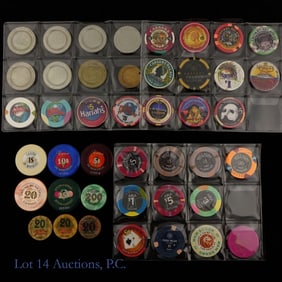 Casino Chips, Bellagio, Aria, Venetian (+40)