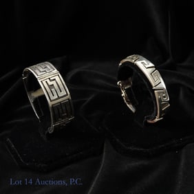 Sterling Silver Mexican Taxco Bracelet (2)