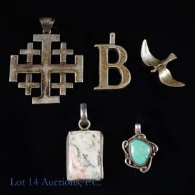 Sterling Silver Charms / Pendants (5)