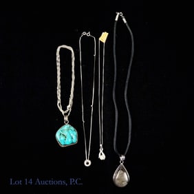 Sterling Silver Necklaces (4)