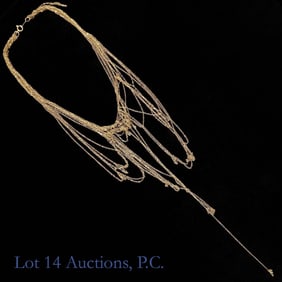 14k Y Gold Necklace Chain (Tangled)
