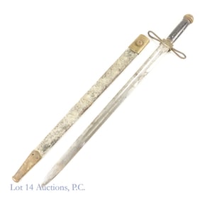 World Columbian Exhibition WCE  Sword & Scabbard (ca. 1893)