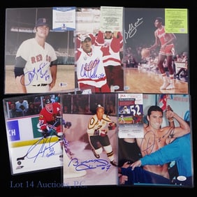 Autographed Sports Pictures - Some COAs (6)