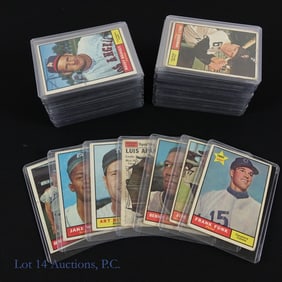 Over 60 1961 Topps Baseball Cards