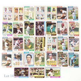1974 Topps Baseball Cards Stars & HOF'ers (31)
