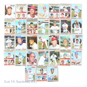 1970 Topps Stars & HOF'ers Baseball Cards (31)
