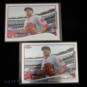 2014 Mookie Betts Rookie Baseball Cards (4)