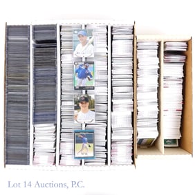 21st Century Baseball Cards (25+ lbs - 2 Boxes)