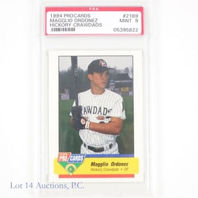 1994 Fleer Pro Cards #2189 Ordonez Rookie PSA 9