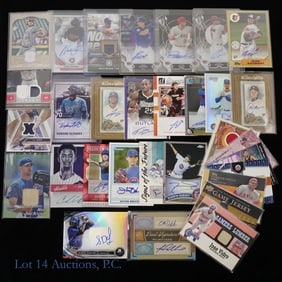 Baseball Autograph Relic Cards (Some Basketball)