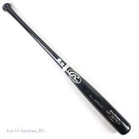 Gary Sheffield Signed Baseball Bat, Holo Stickers