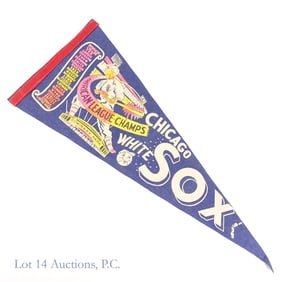 1959 Chicago White Sox Color Felt Pennant