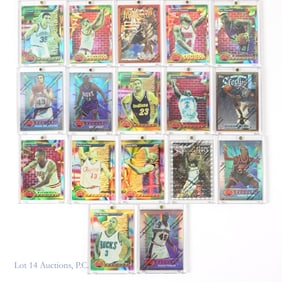 17 Topps Finest Refractor Basketball Cards
