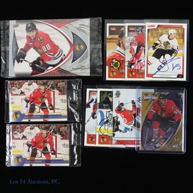Blackhawks Hockey Cards (7 Signed Cards)