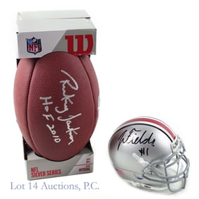 Ricky Jackson Football Justin Fields Mini-Helmet