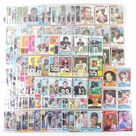 Collection of Cleveland Baseball & Football Cards
