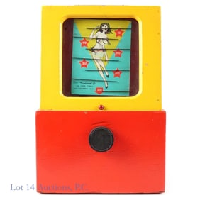 1950's Go-Go Girl Penny Arcade Game, LOCAL ONLY