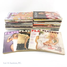 Playboy Magazines '70-79 w/ CF's, ADULT (30)
