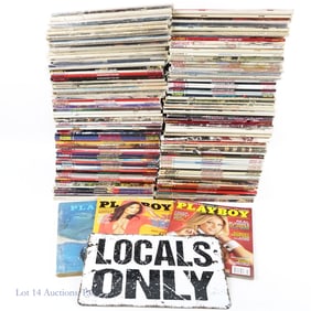 Playboy Magazines (+120) ADULT ONLY, LOCAL