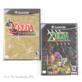 Legend of Zelda Nintendo Gamecube Games (2)
