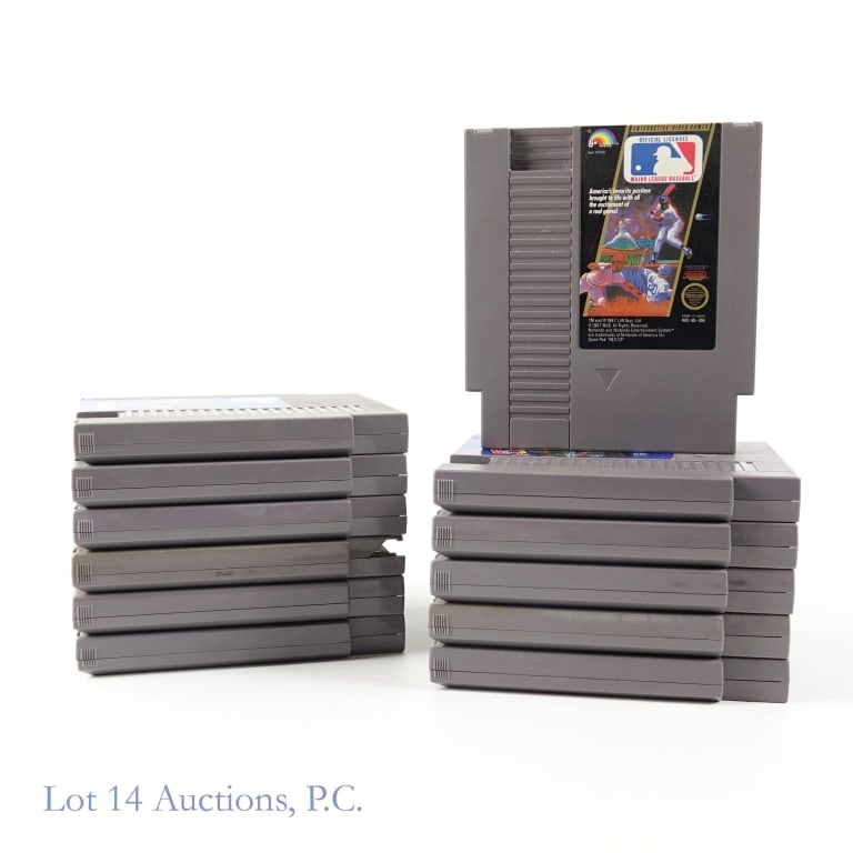 Nintendo Entertainment System Games (12): 12 Nintendo Entertainment System Games. Includes: R.C. Pro-AM, Tetris, Super Mario Bros, Super Mario Bros 3 (x2), Super Mario Bros: Duck Hunt, Top Gun, Spy Hunter, Excitebike, Major League Baseball, P
