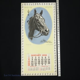 1956 Kentucky Derby HOF Calendar